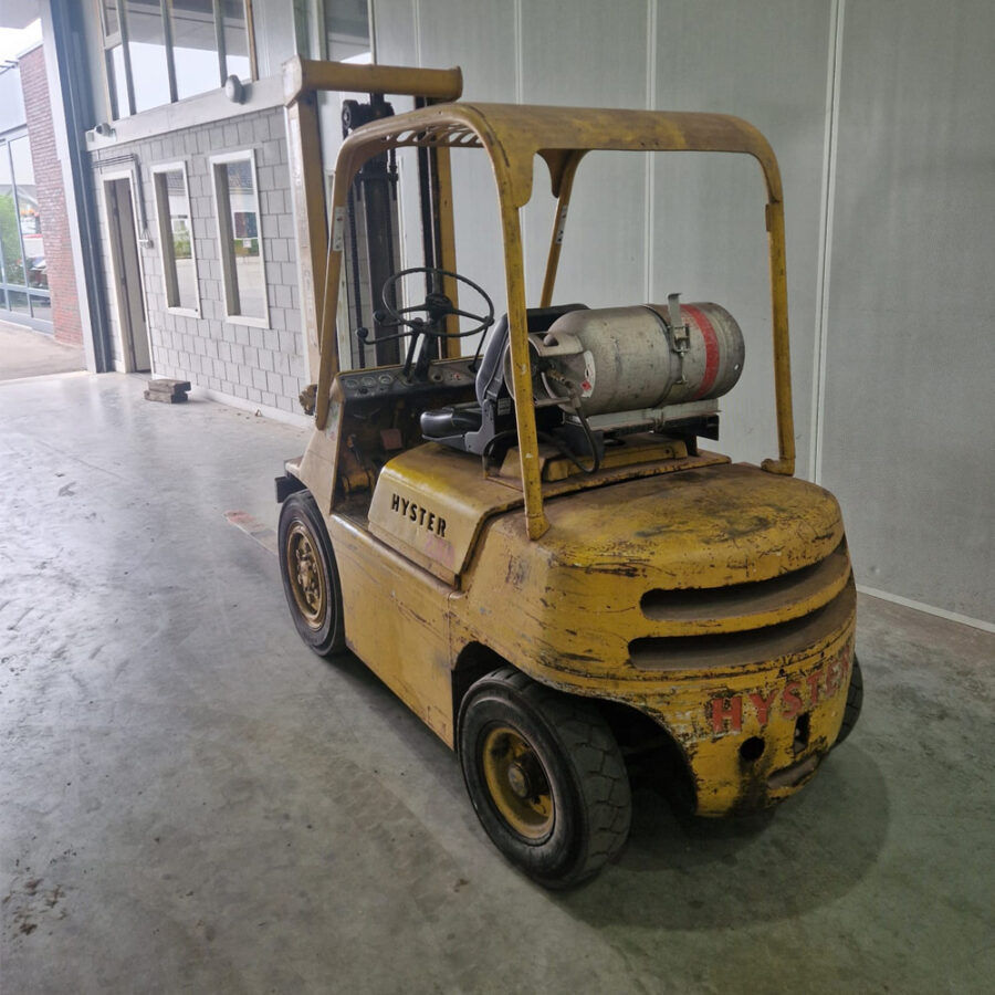 Hyster heftruck mechanisatiebollenstreek