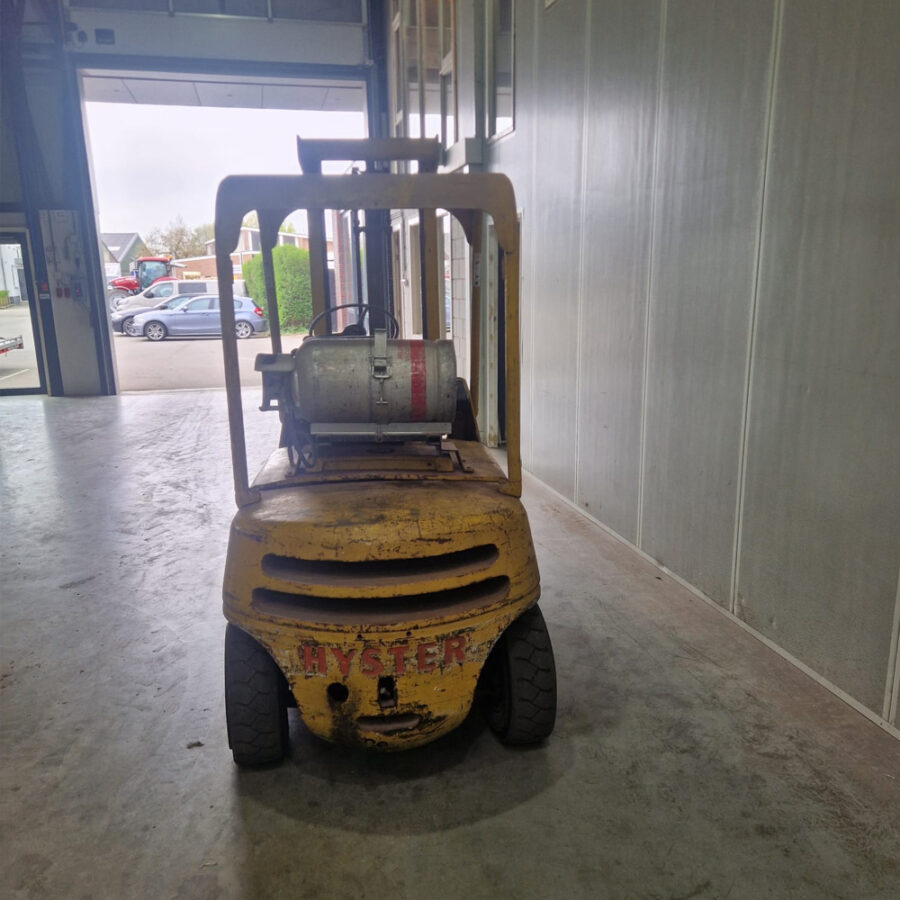 Hyster heftruck mechanisatiebollenstreek