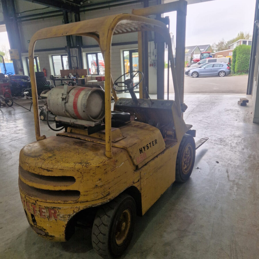 Hyster heftruck mechanisatiebollenstreek