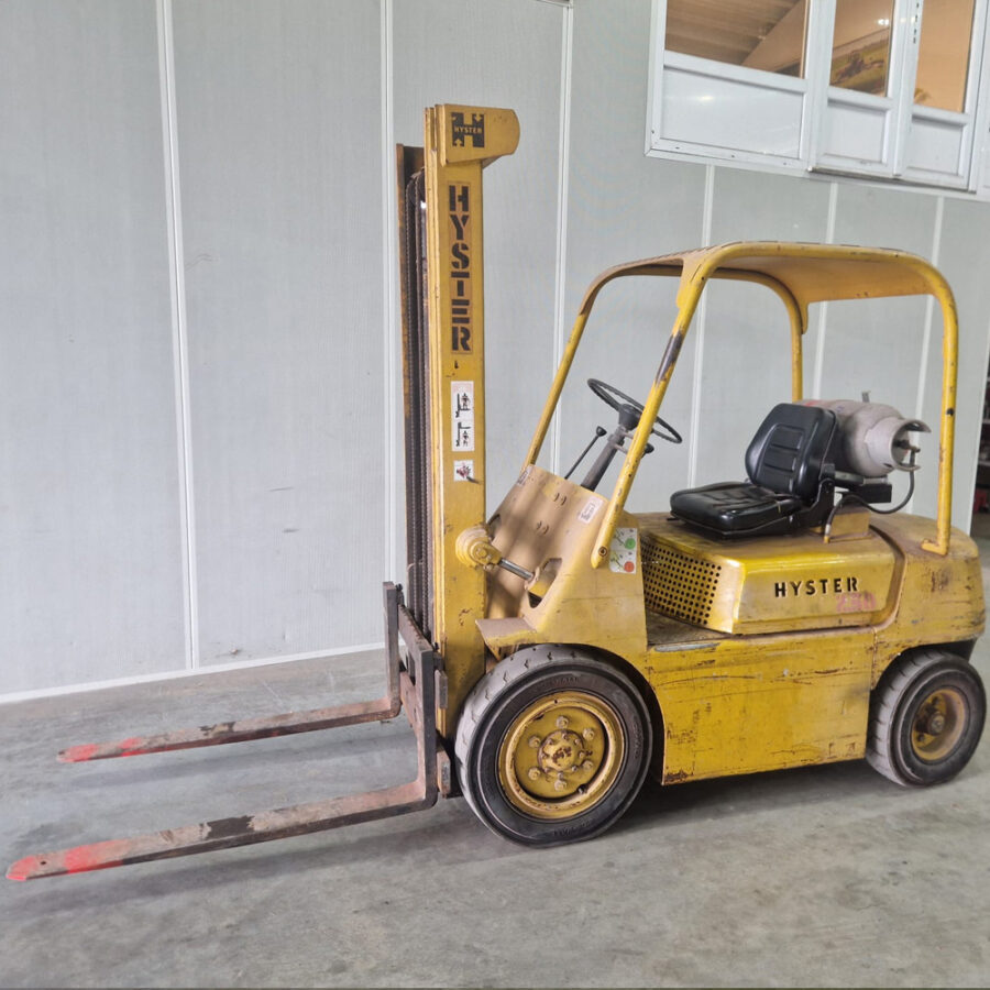 Hyster heftruck mechanisatiebollenstreek