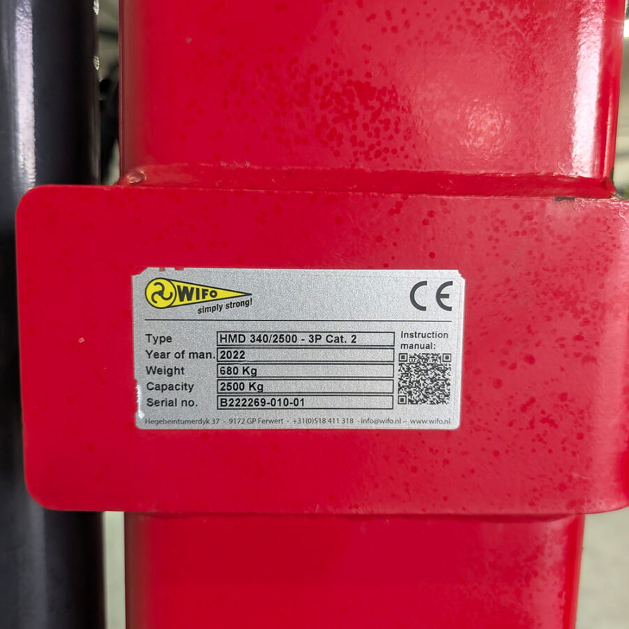 Wifo HDM 340-2500 mechanisatie bollenstreek